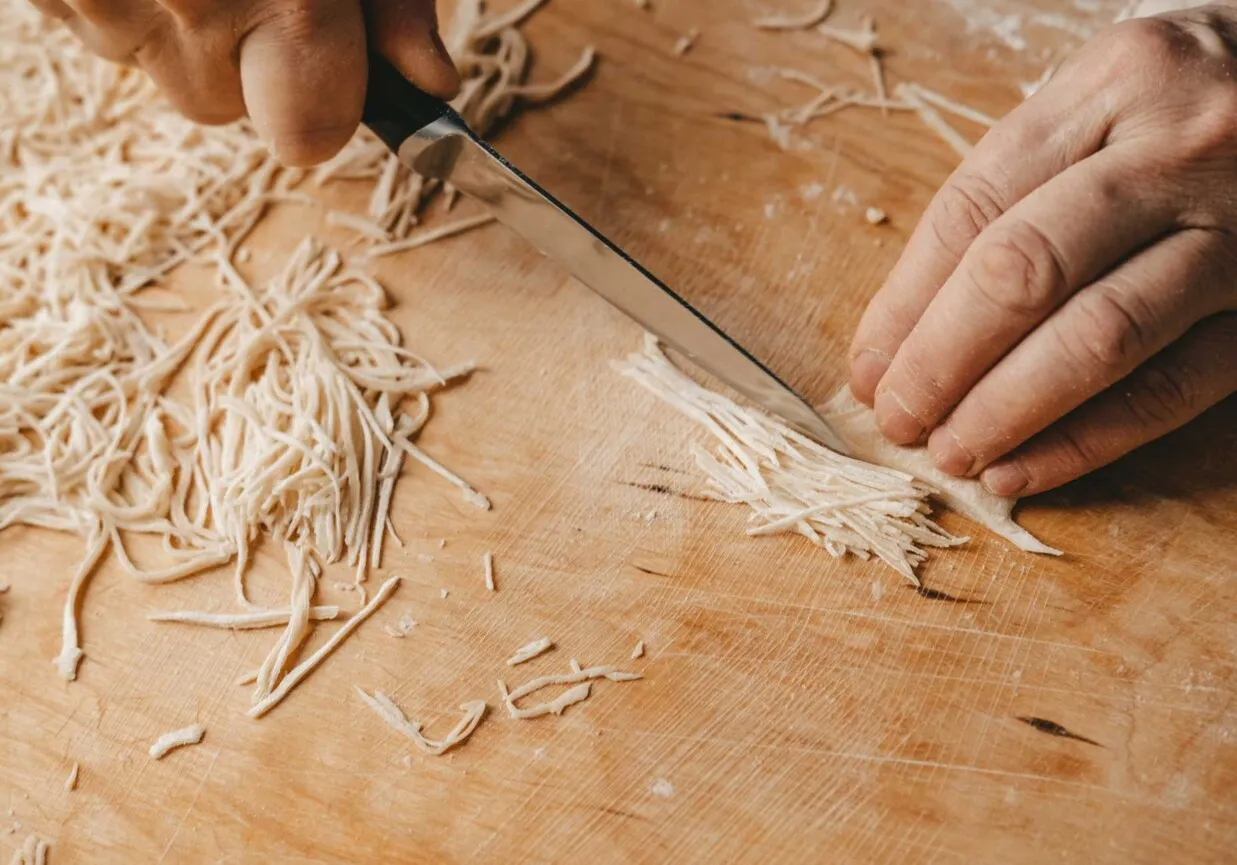 składniki na domowy makaron