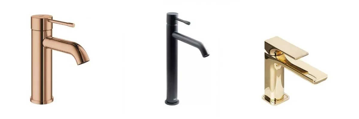 Rodzaje baterii łazienkowych