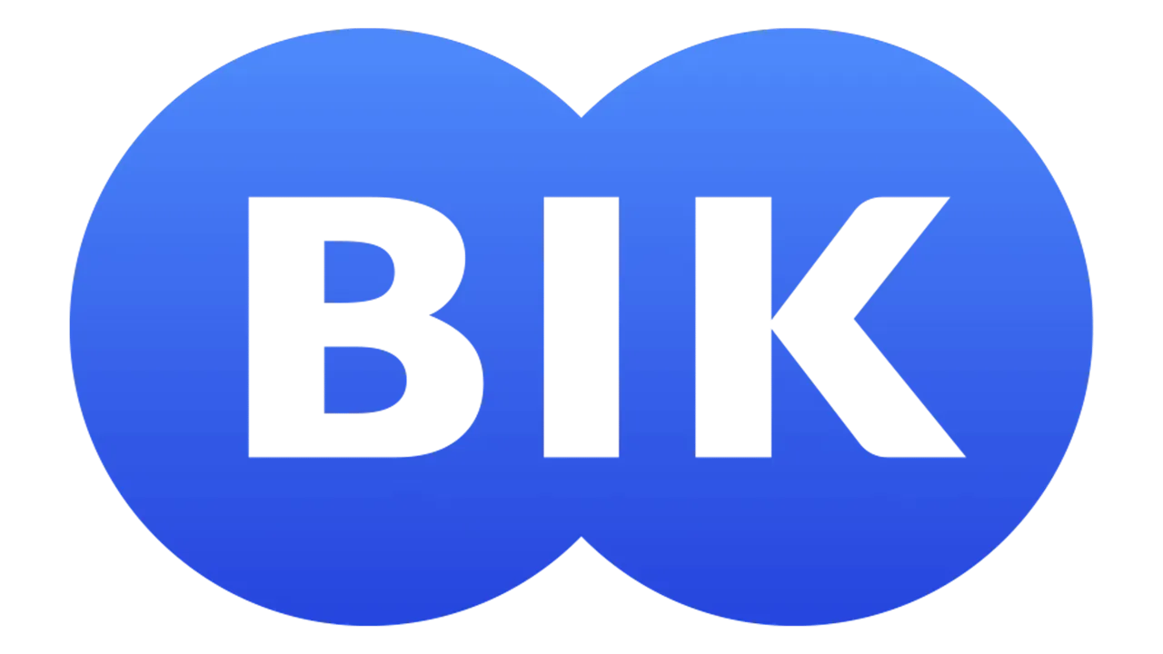 logo Rupi na tle logo BIK