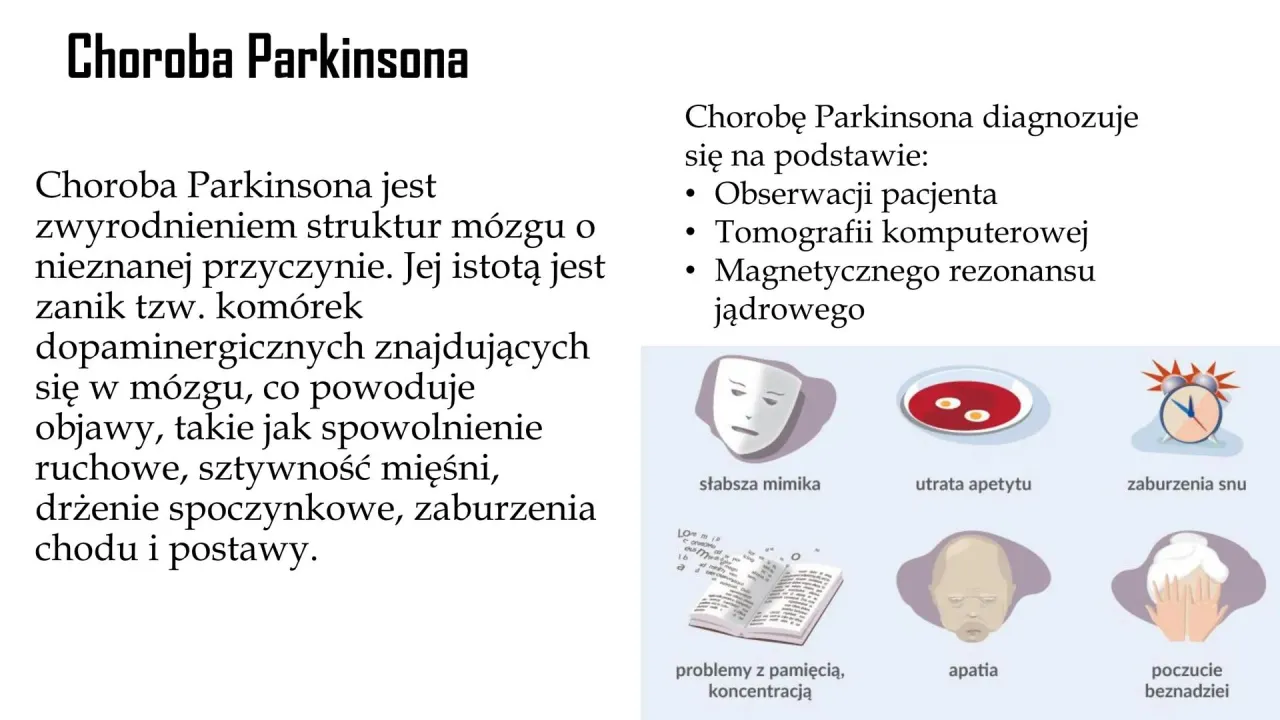 Otępienie choroba Parkinsona