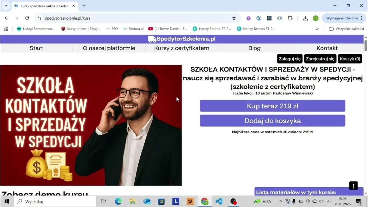 kurs spedytora szkolenie