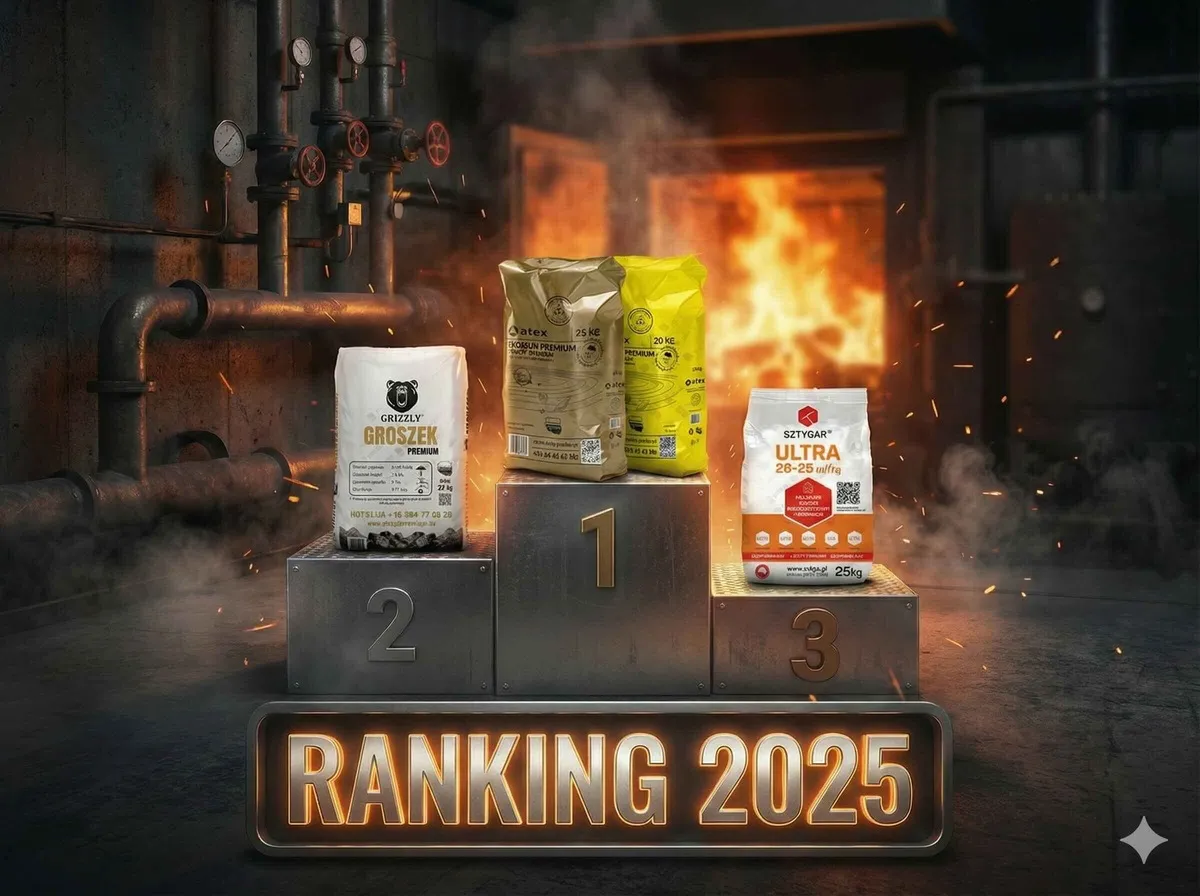 Ranking 2025: worki z ekogroszkiem na podium. Z czego jest ekogroszek? Z węgla kamiennego, idealny do ogrzewania.