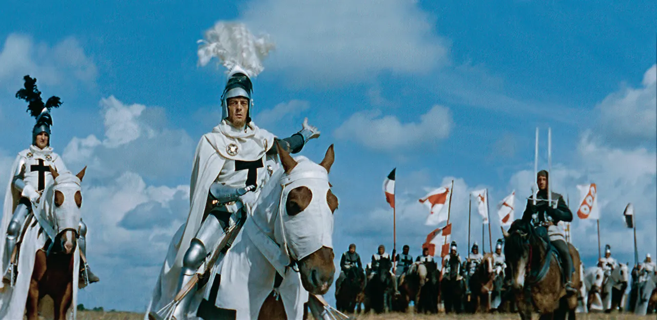 Krzyżacy film Forda kadr