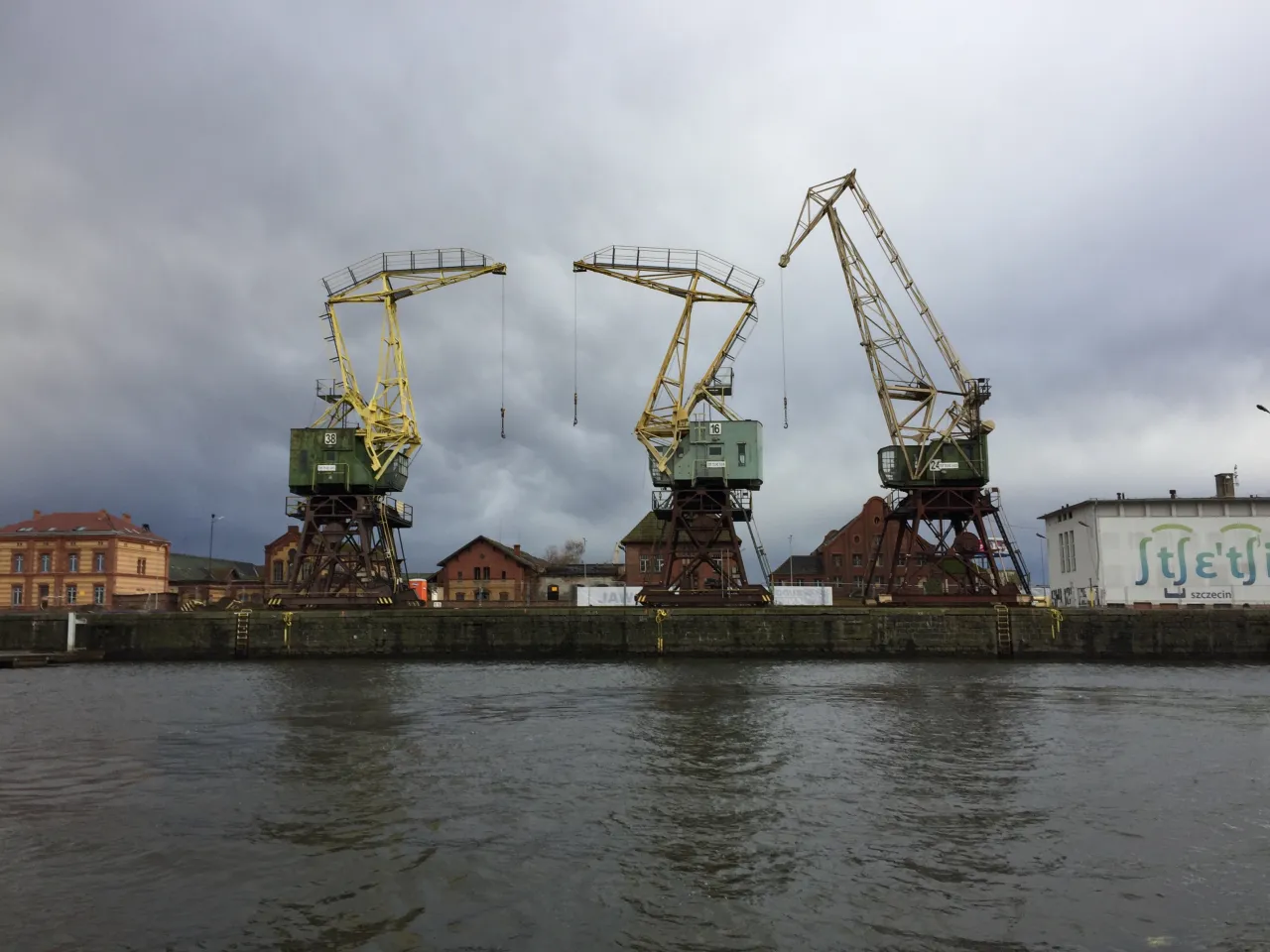 Port Szczecin dźwigozaury