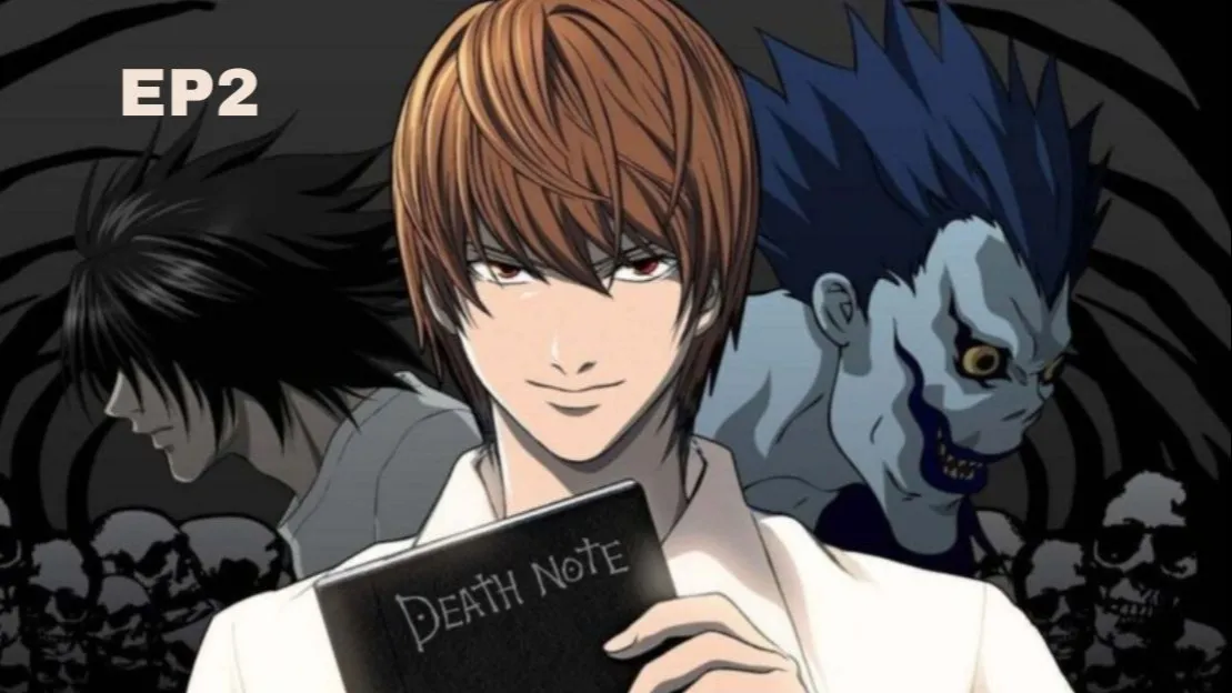 Zdjęcie Death Note odc 2: Przełomowy moment w walce Lighta z detektywem L