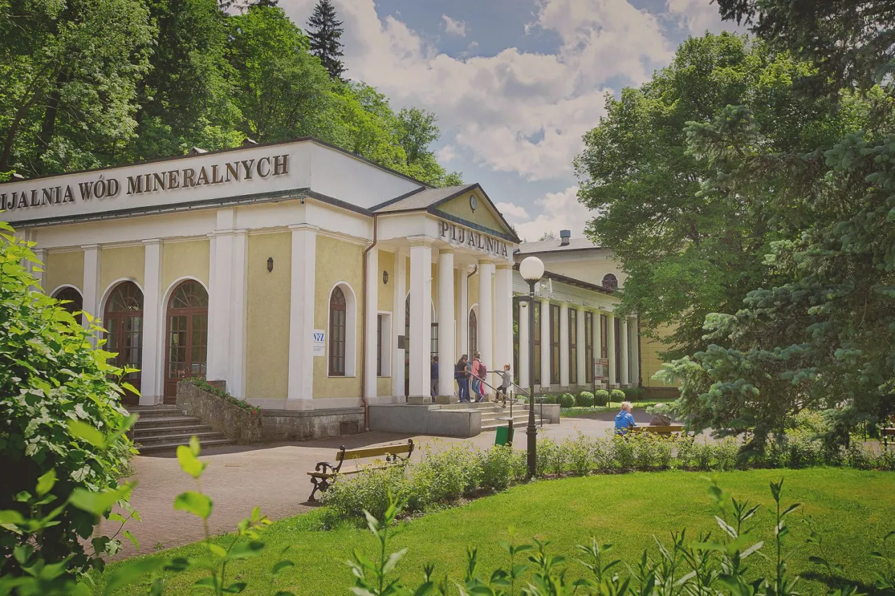 Duszniki-Zdrój uzdrowisko widok ogólny