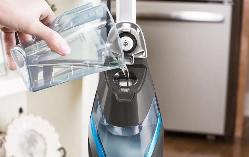 odkamienianie mopa parowego krok po kroku