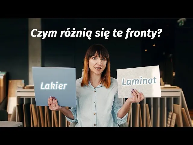 Meble laminowane i lakierowane porównanie