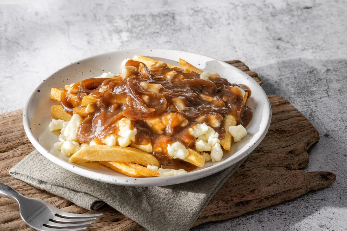 Poutine gotowe danie