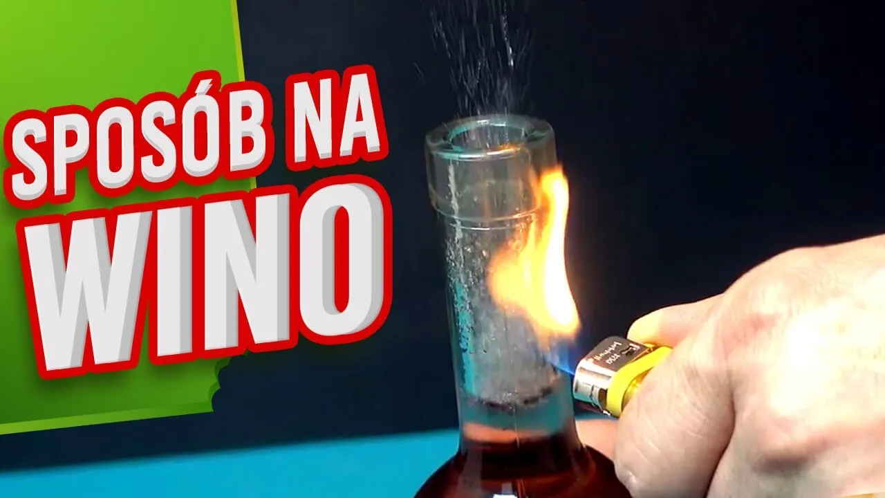 otwieranie wina bez korkociągu but metoda