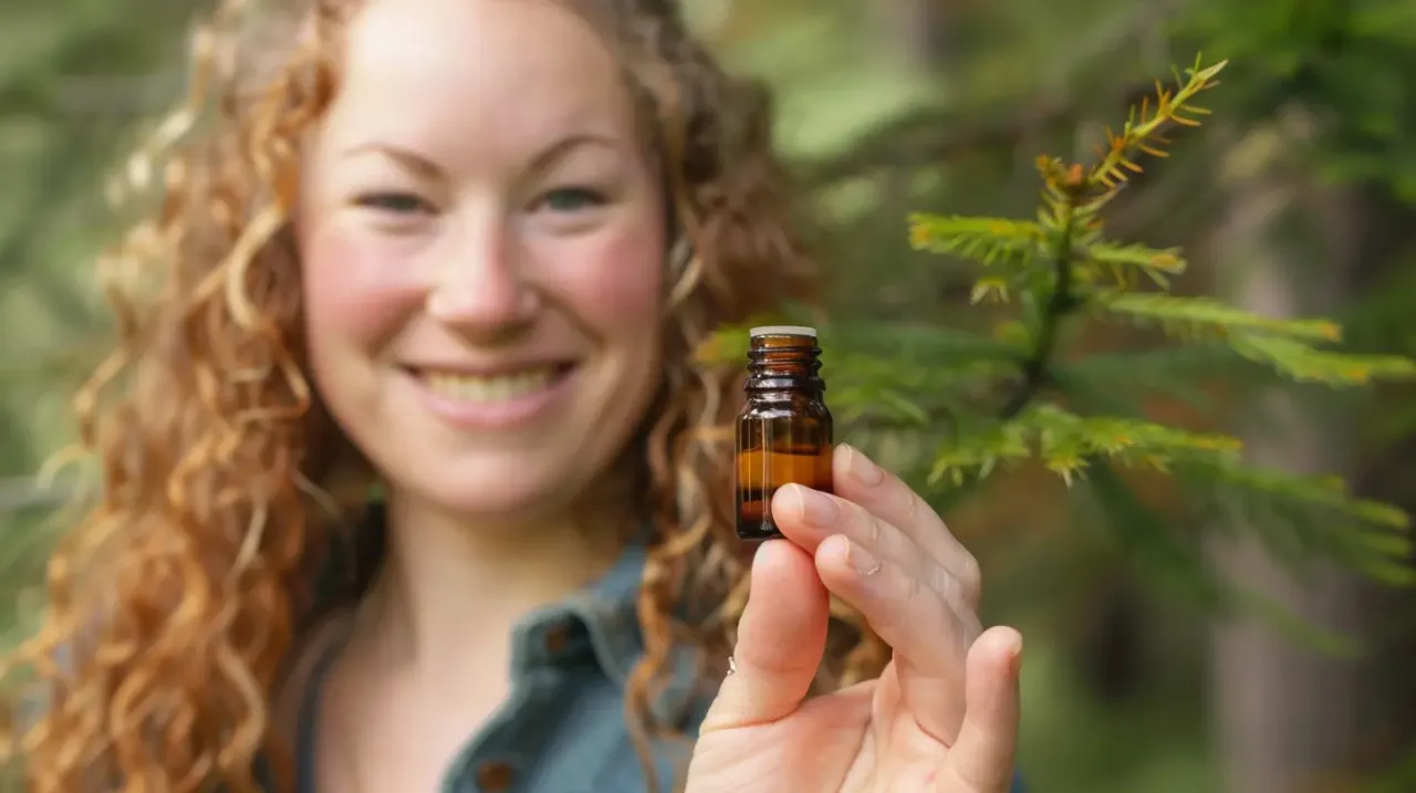 Olejek z drzewa herbacianego butelka i liście Melaleuca alternifolia