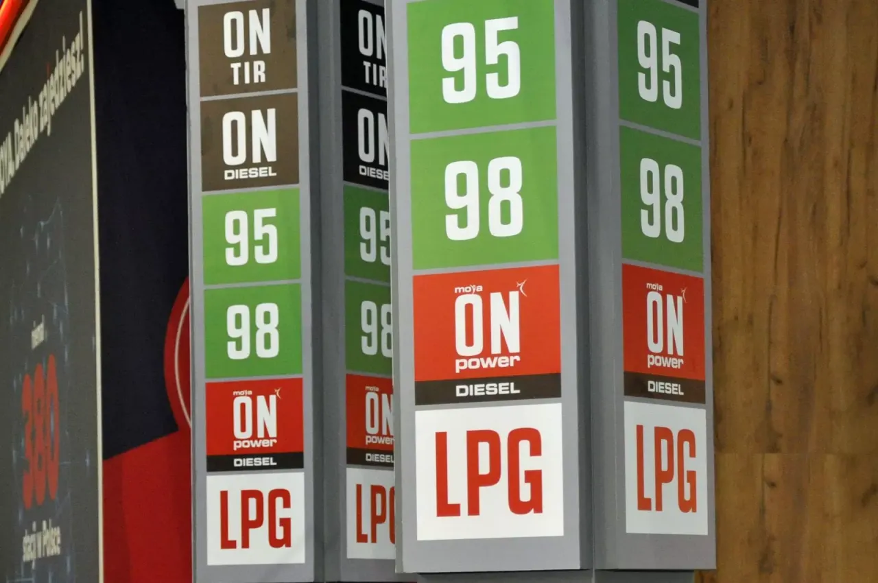 Infografika składniki ceny paliwa, czynniki wpływające na cenę LPG