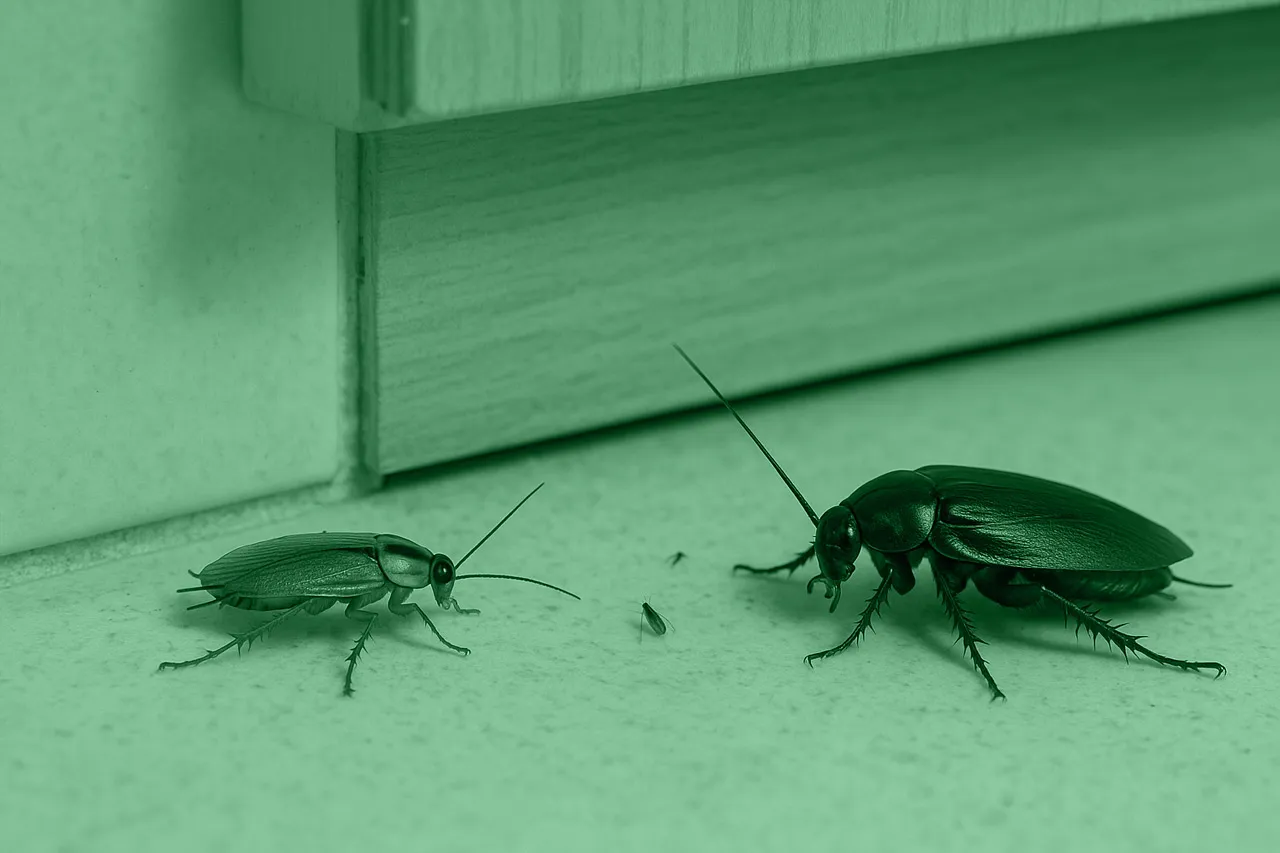 Karaluch prusak i karaczan wschodni por&oacute;wnanie