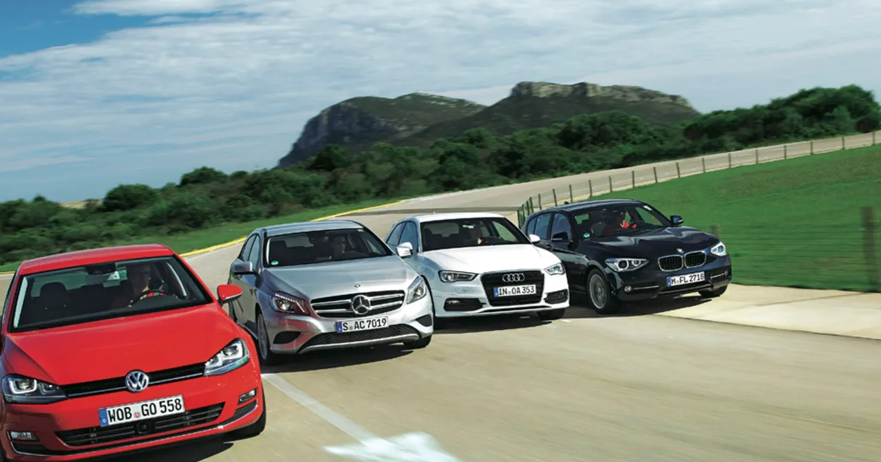 samochody VAG BMW Mercedes