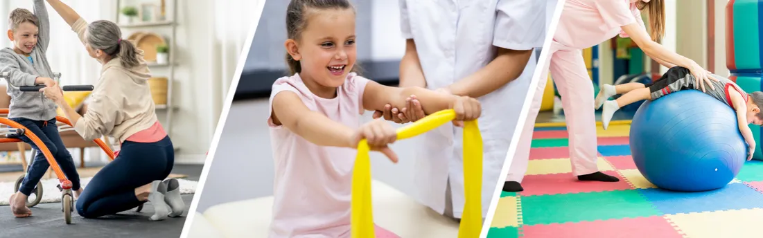 rodzic z niemowlęciem na zajęciach rozwojowych w grupie