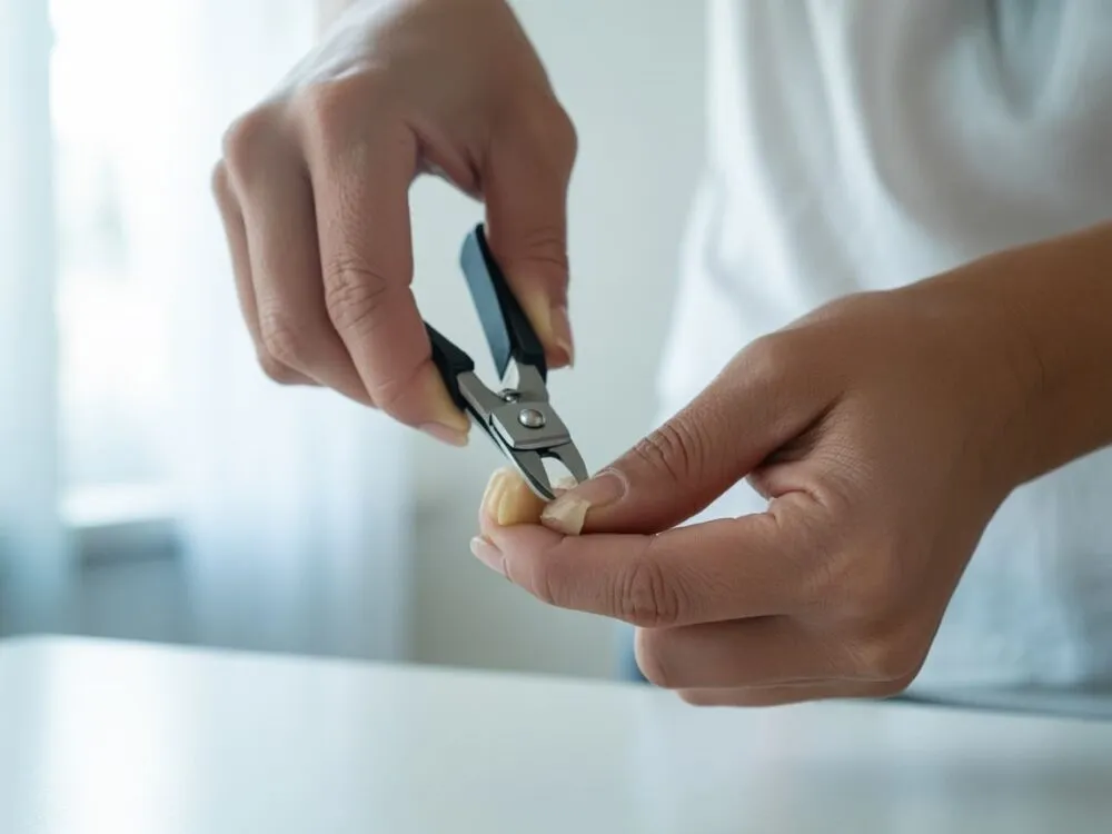 domowe sposoby na twarde paznokcie u st&oacute;p moczenie