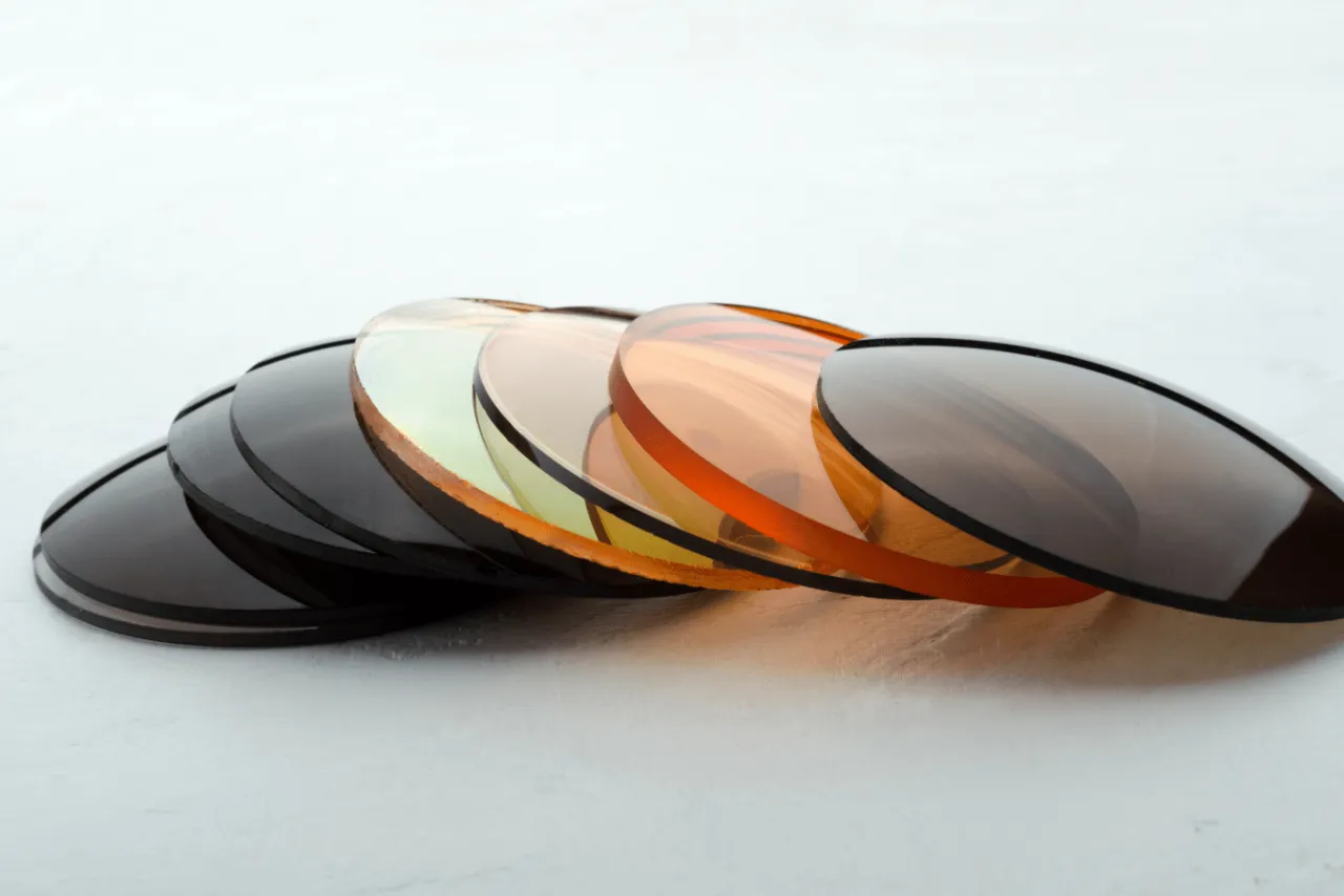 kolory soczewek fotochromowych