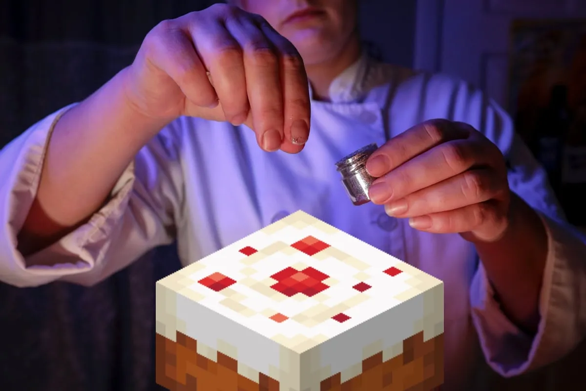 Minecraft crafting ciastka przepis