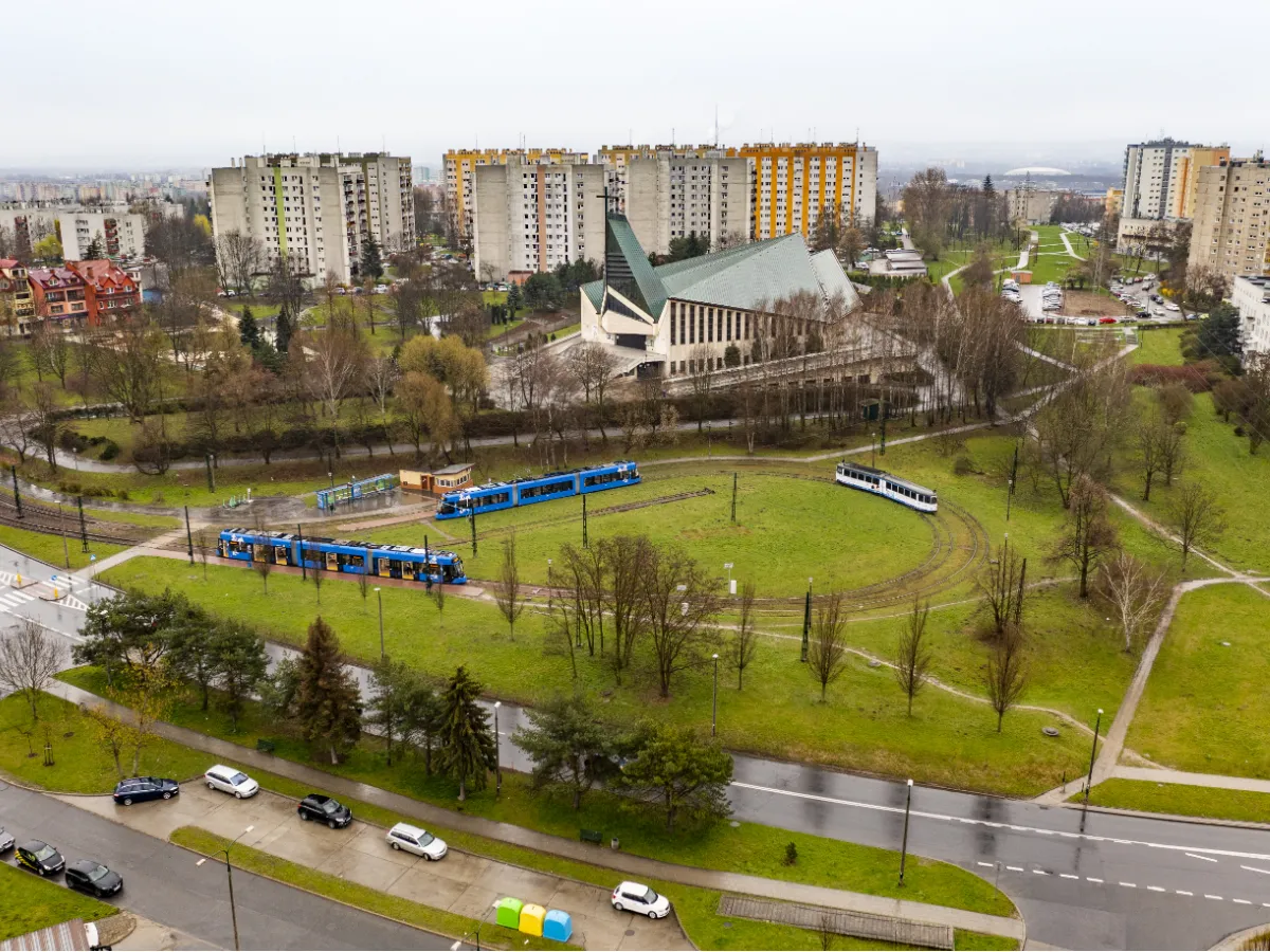 Pętla tramwajowa Mistrzejowice Kraków