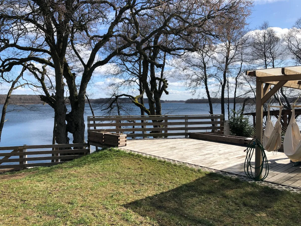 domek z prywatnym pomostem zachodniopomorskie