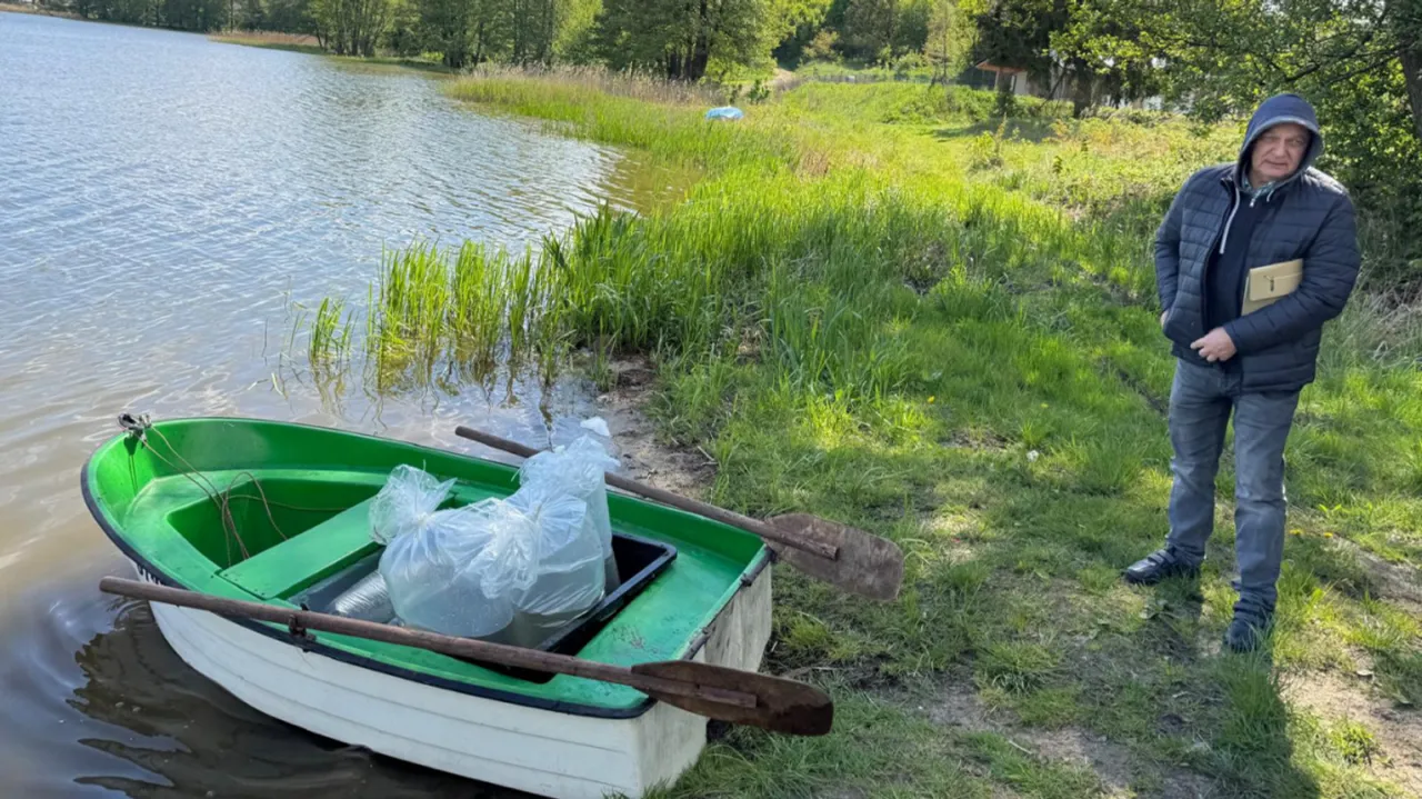 Wędkarstwo jezioro Łąkie