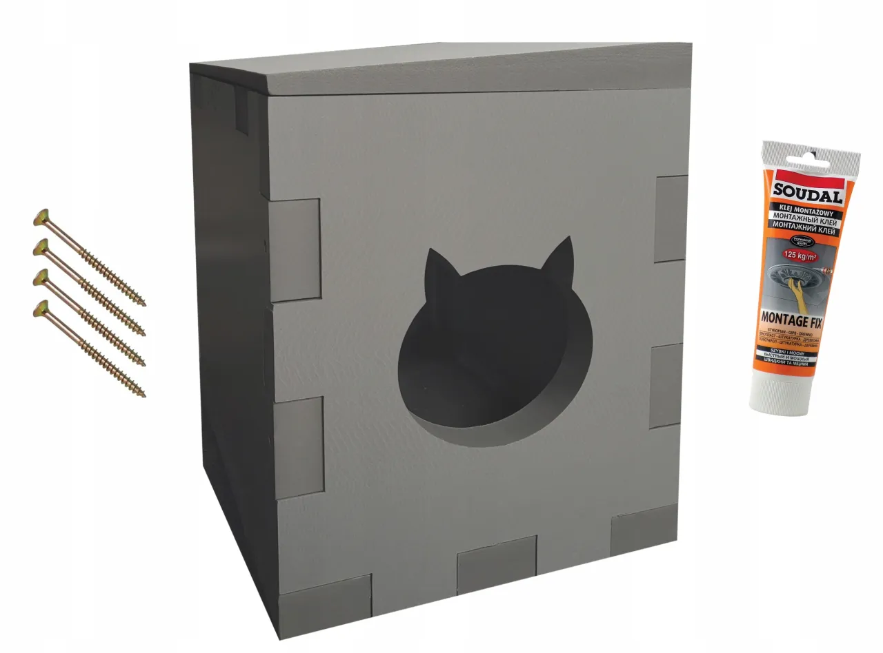 Proste projekty domk&oacute;w dla kot&oacute;w DIY