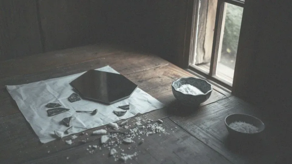 ludowe sposoby na odczarowanie stłuczonego lustra