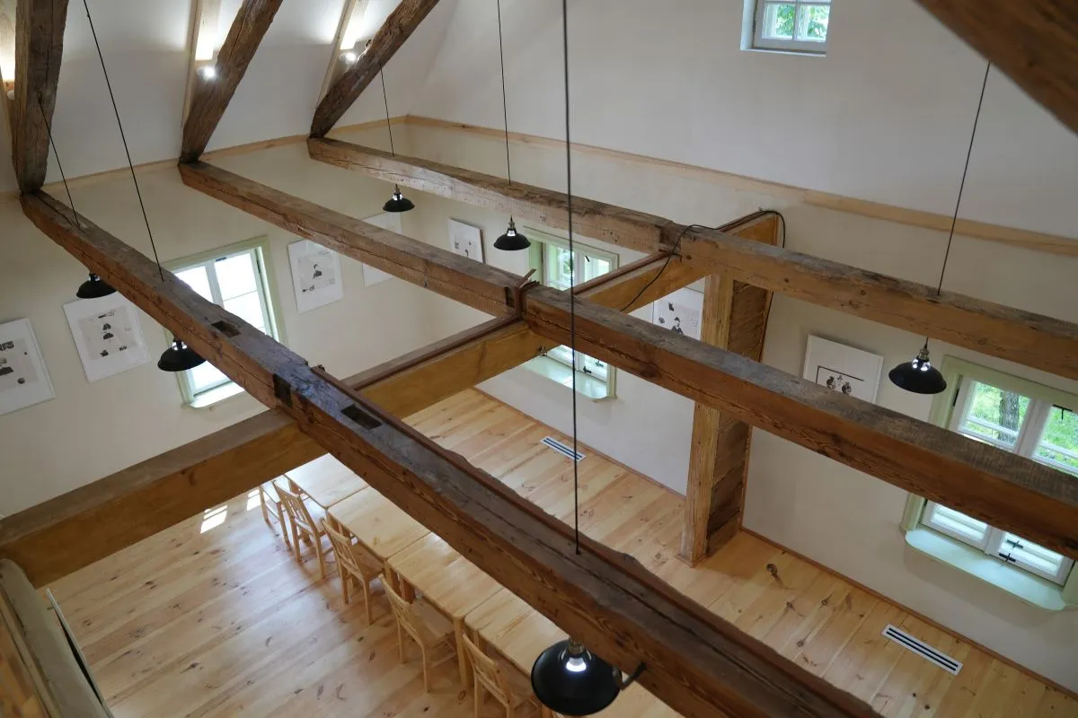 Oficyna po rewitalizacji wnętrze