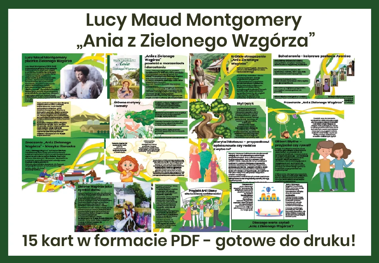 Ania z Zielonego Wzgórza wpadki i przygody