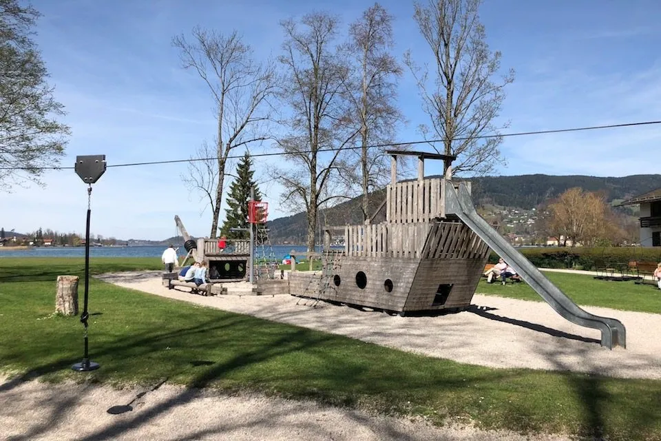 Seebad Rottach-Egern Familien Spielplatz