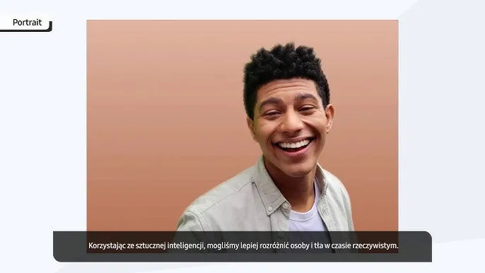 Samsung S22 tryb portretowy bokeh