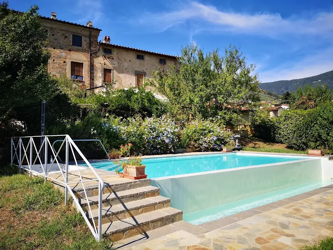 agroturystyka Toskania basen rodzina