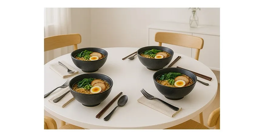 składniki ramen miska