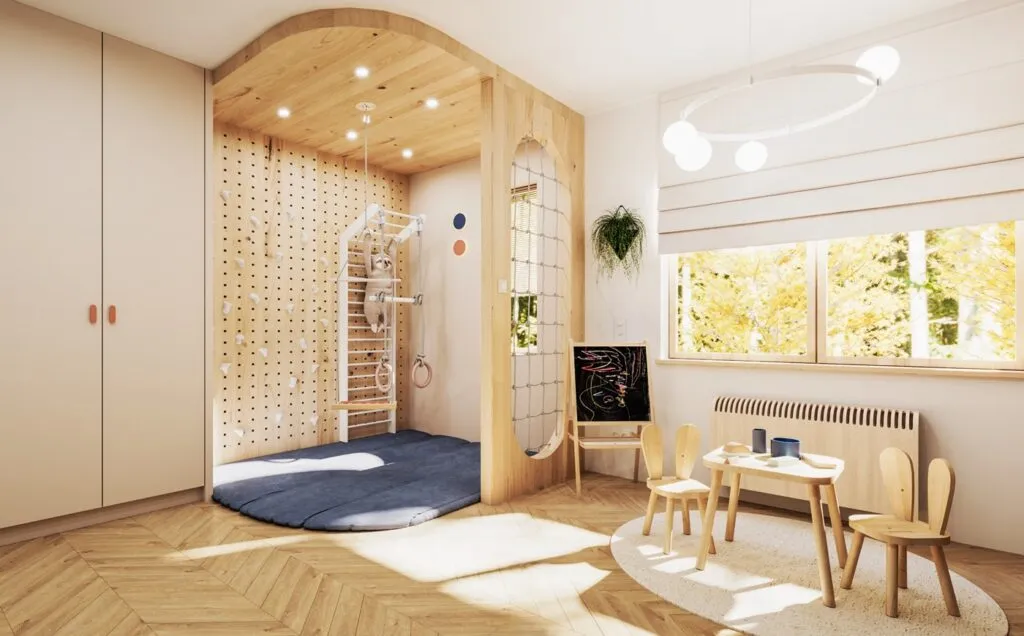 pokój sensoryczny dla dziecka w domu