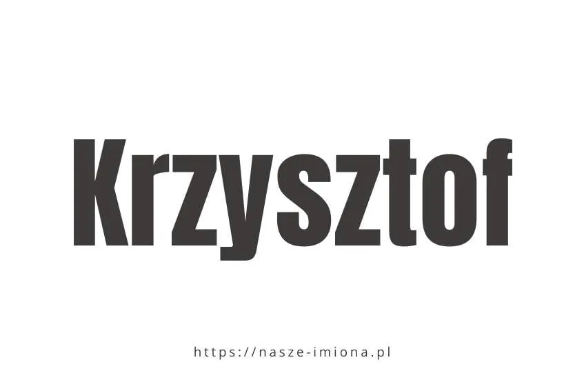 Zdjęcie Skąd pochodzi imię Krzysztof? Odkryj jego greckie korzenie i znaczenie