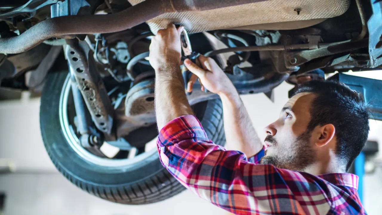 Auto Inspektion Werkstatt