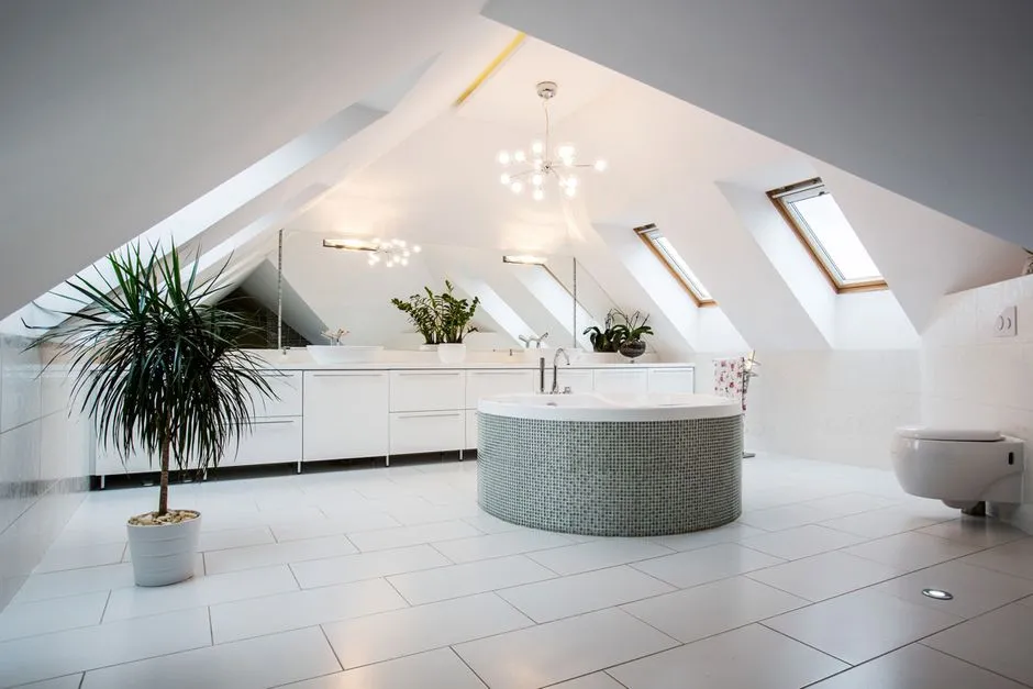 przykładowe oświetlenie łazienki wielopunktowe