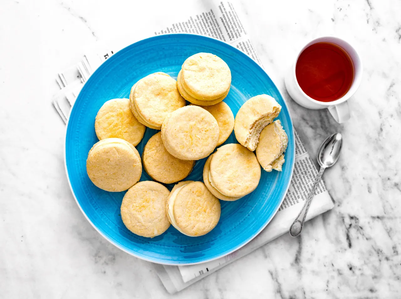 Idealne markizy z kremem, który nie wypływa