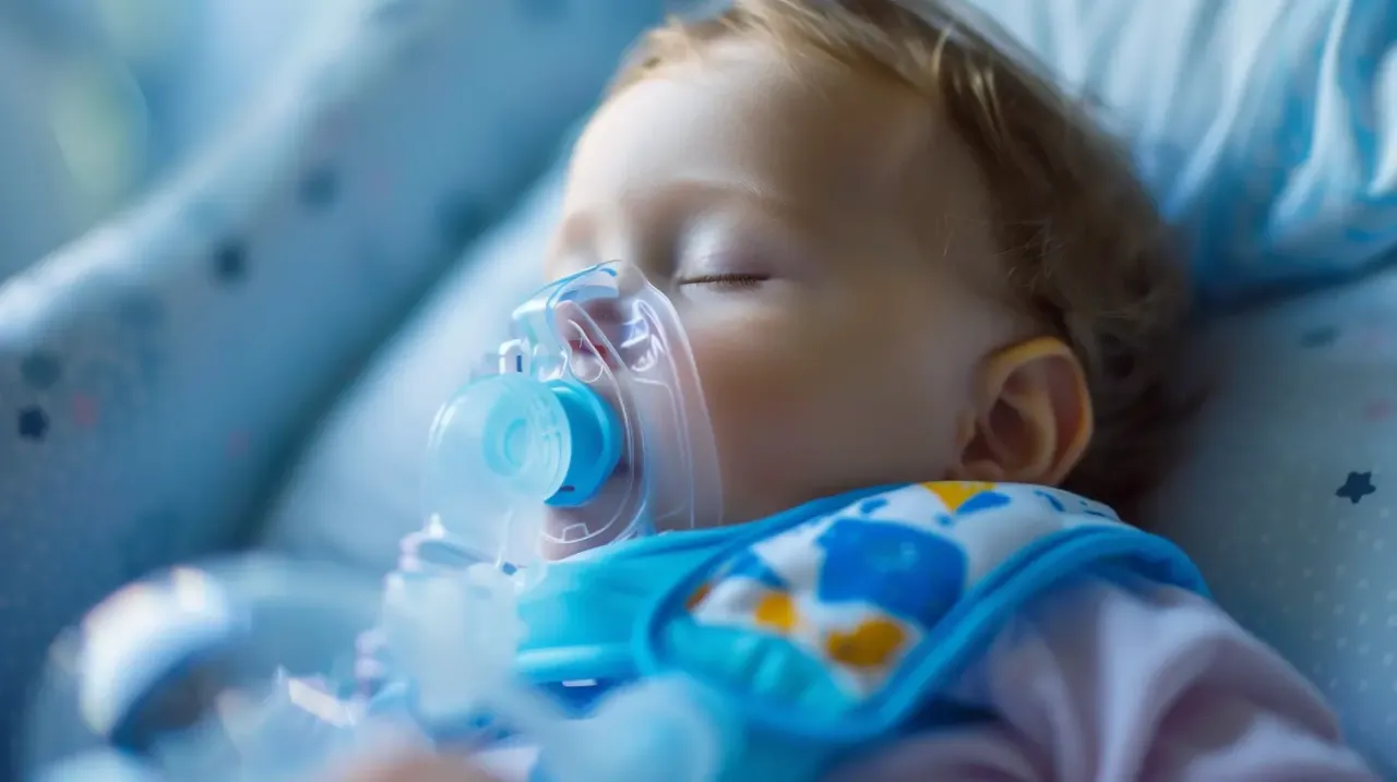 Inhalacja u niemowlaka