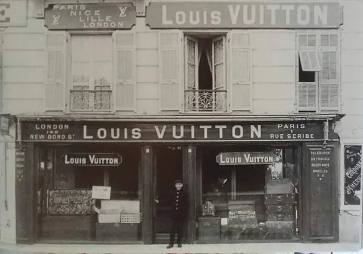 Louis Vuitton pierwszy sklep Rue Neuve-des-Capucines