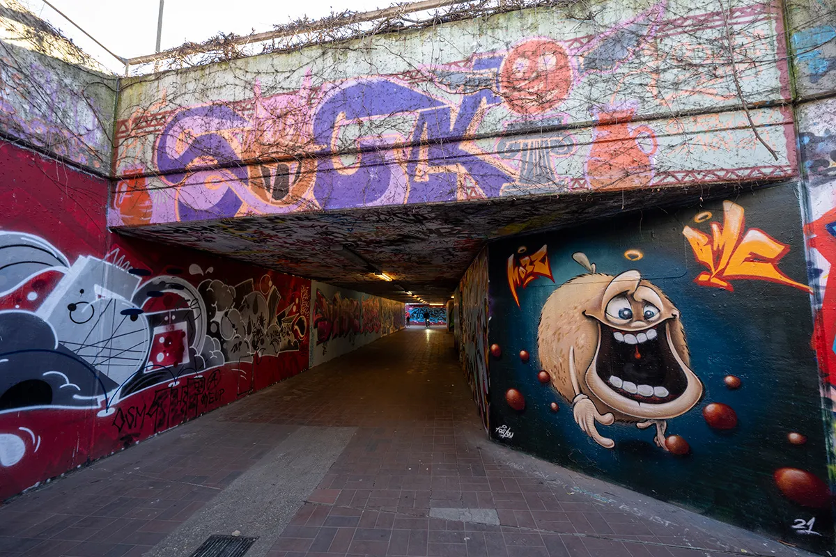 Graffiti auf legalen Flächen Deutschland