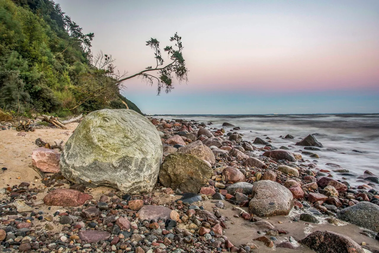 Woliński Park Narodowy klify żubry