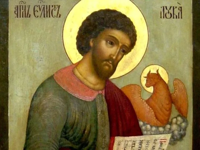 Święty Łukasz Ewangelista ikona lekarz