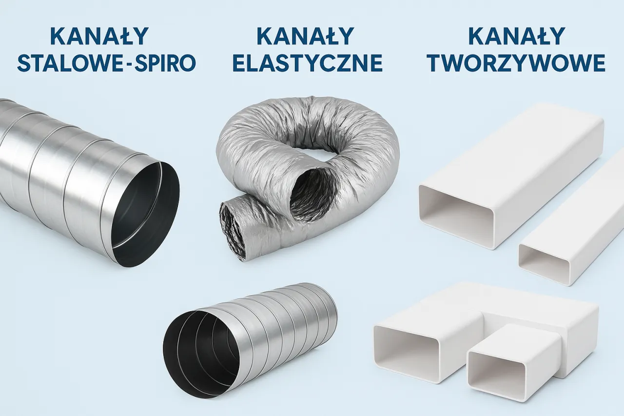 rury rekuperacji stalowe i elastyczne porównanie