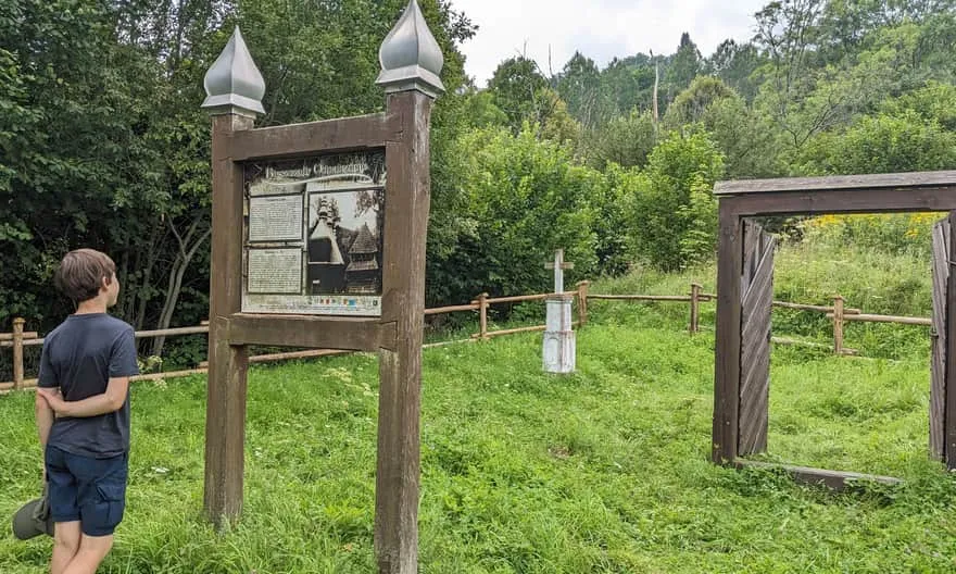 Ścieżka historyczna Bieszczady Odnalezione Jaworzec