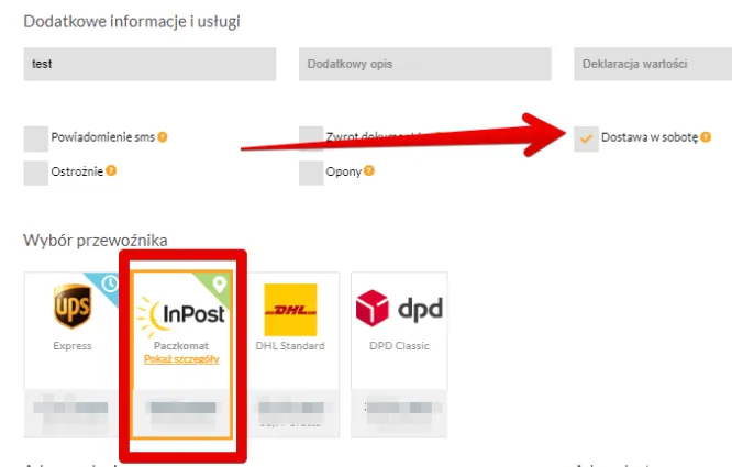 InPost Paczka w Weekend ikona usługa