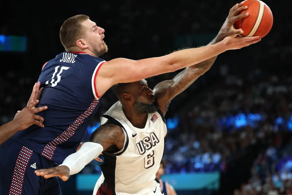 Nikola Jokic vs Team USA baloncesto