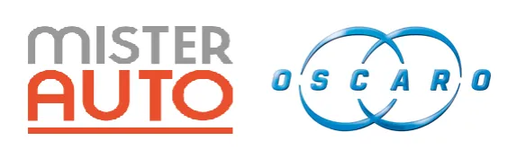 logos des sites de vente de pièces auto Oscaro Mister-Auto Autodoc