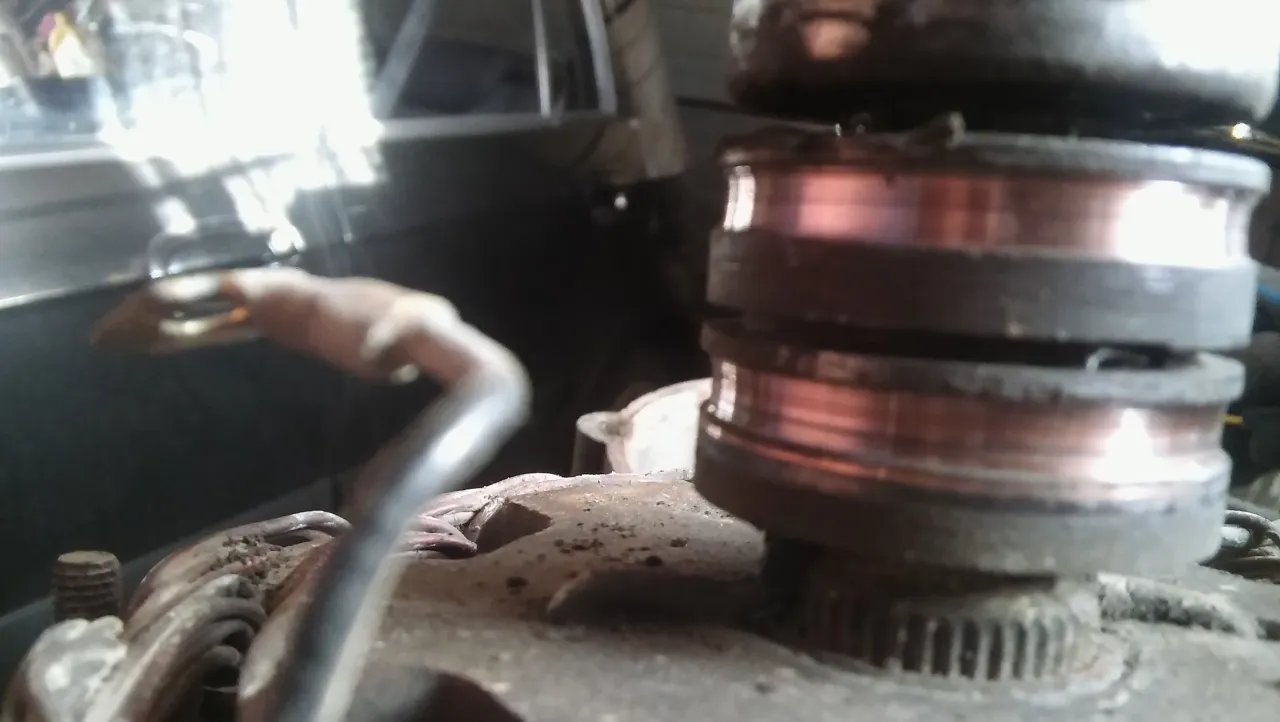 blokowanie wirnika alternatora