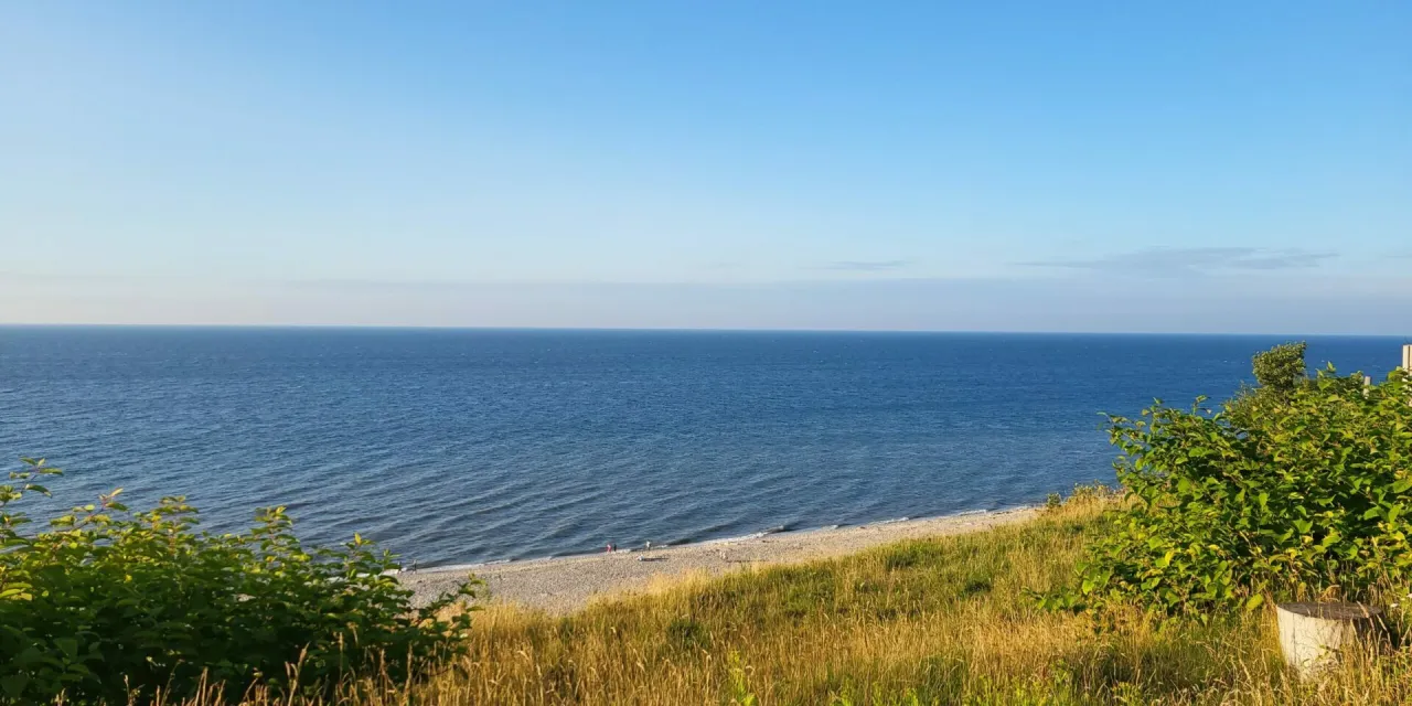 Panorama z klifu Jastrzębiej Góry